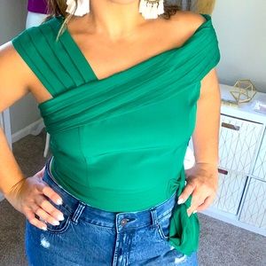 off shoulder crop top